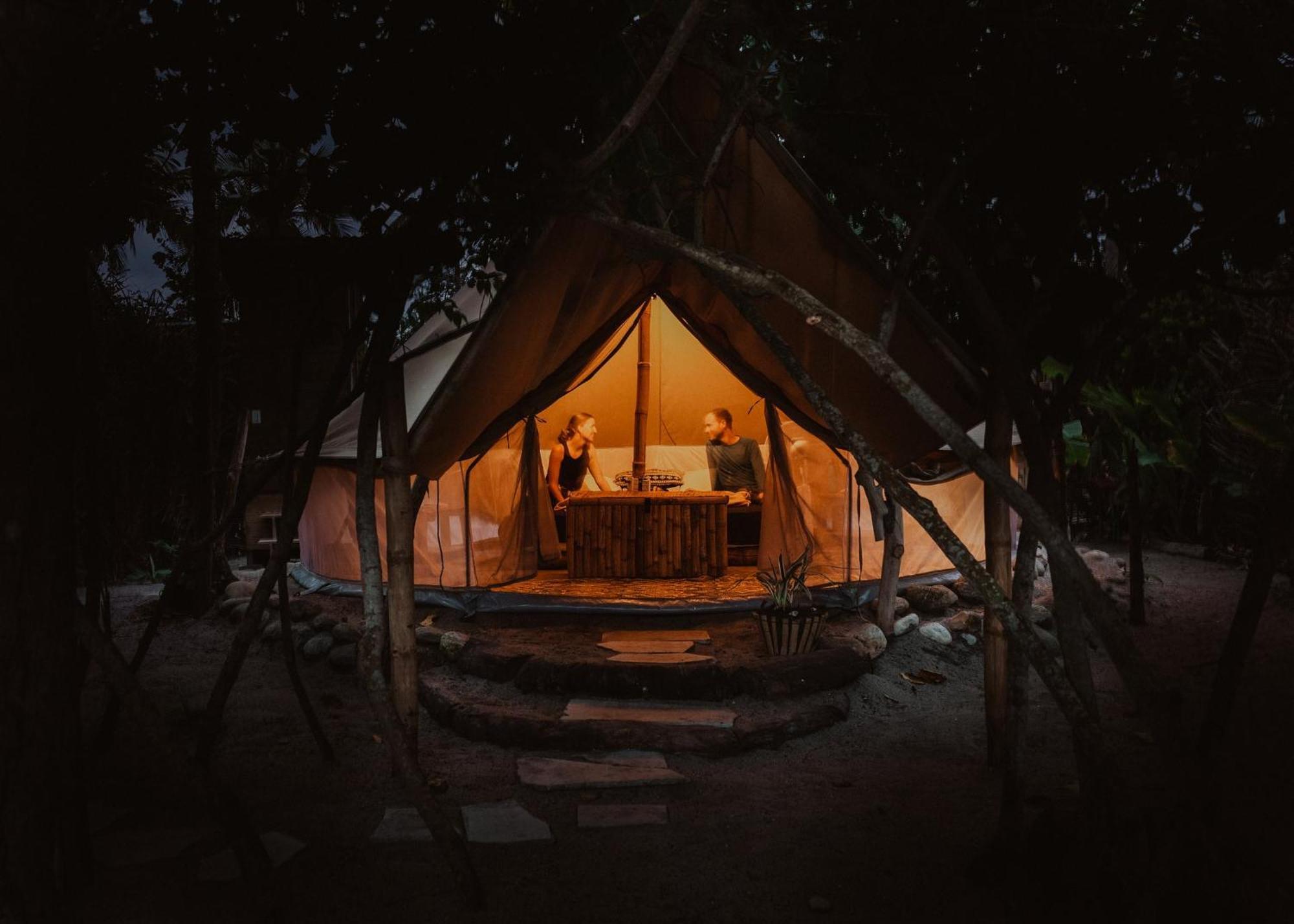 Lote 10 Glamping Hotel Guachaca Eksteriør billede